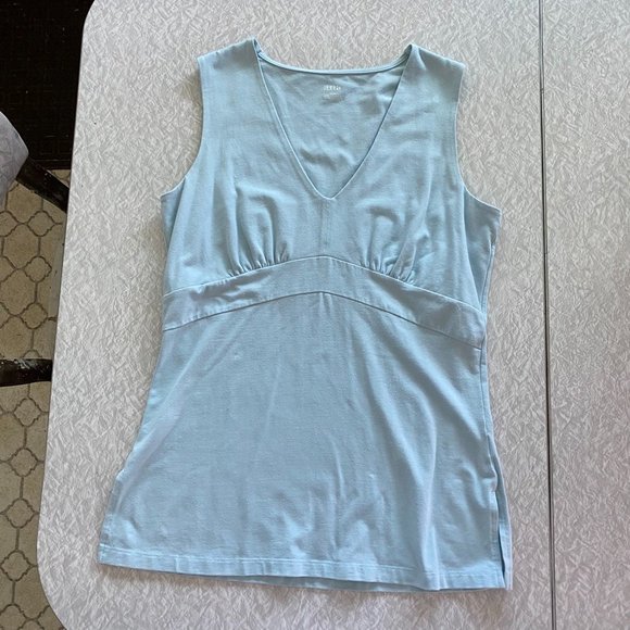 a.n.a. Light Blue Sleeveless Top Size Small. - Picture 5 of 8